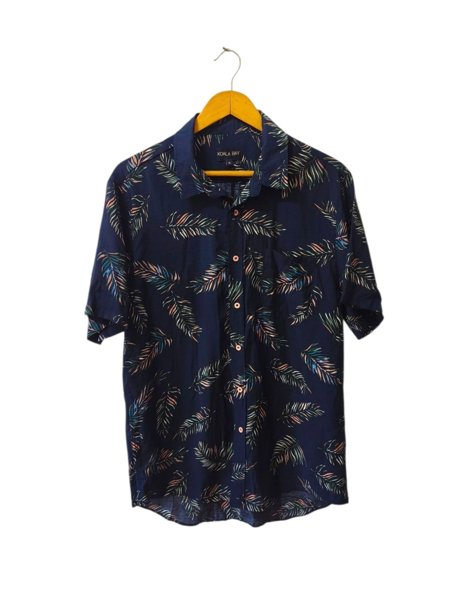 Camisa azul marino Koala Bay hombre Talla XL